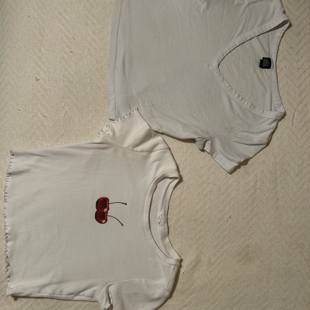 Garage White and Red Kids T-Shirt Set